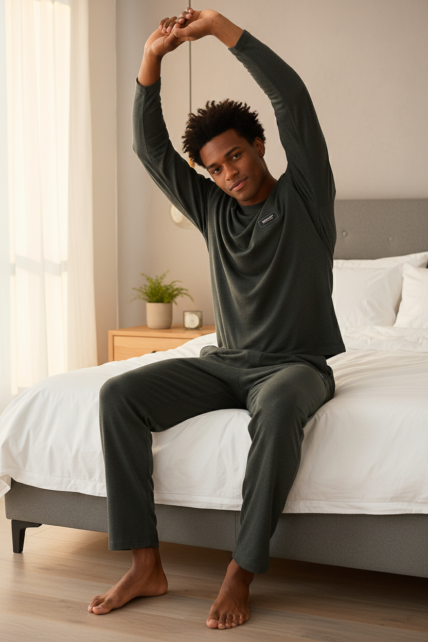 Boys Relaxed Fit Set - confident morning
