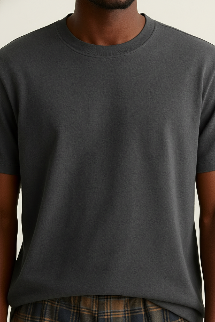 Coastline Plaid Summer Set - shirt detail