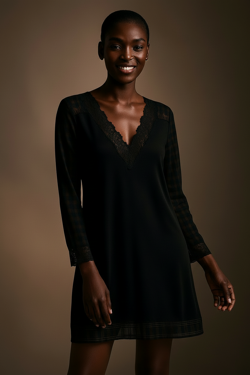 LUNDER Duaz Lavish Sleep Dress - studio